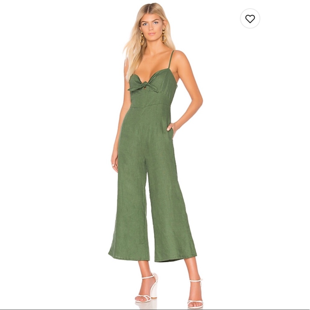 NWT Faithful the Brand Presley Wide-Leg Jumpsuit
